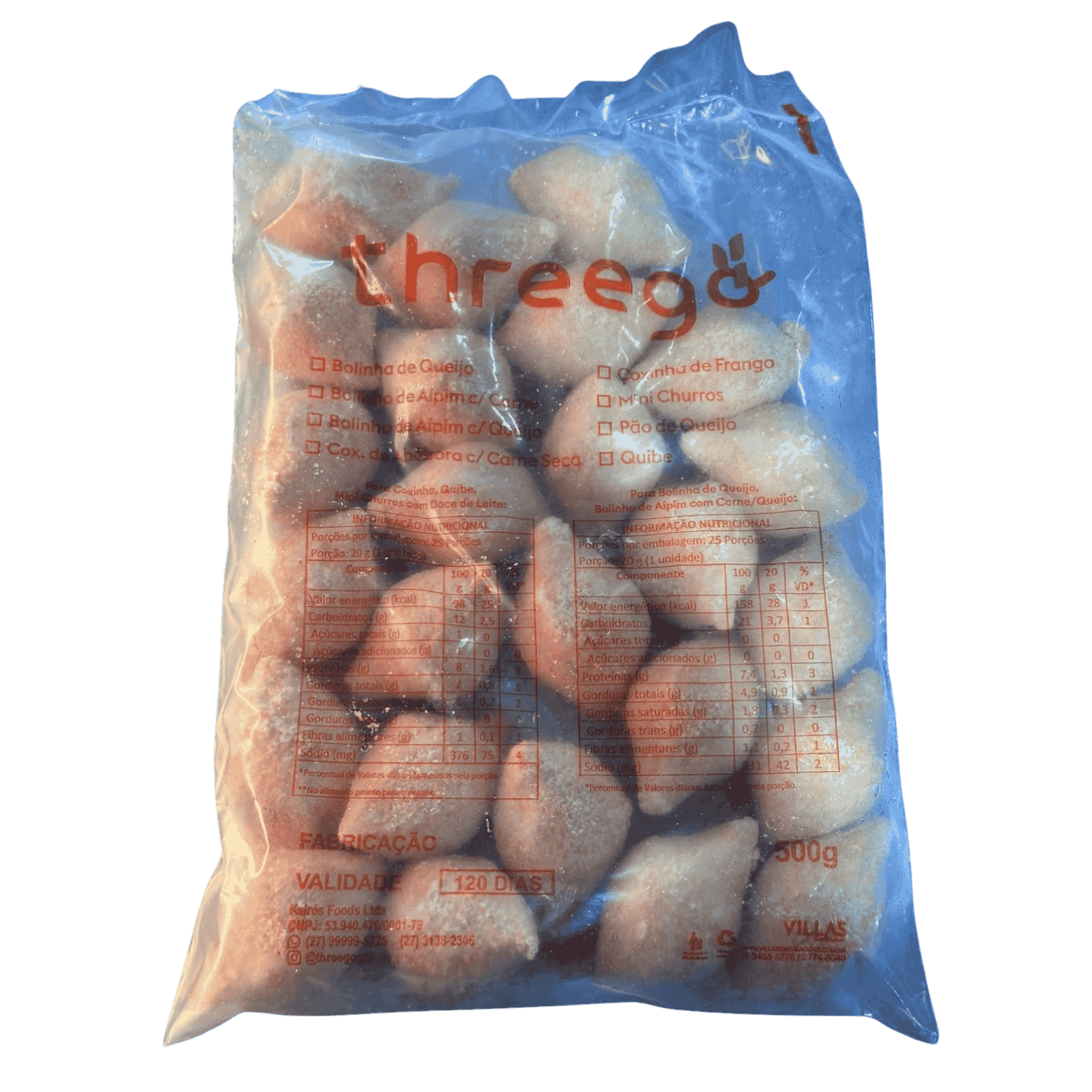 Bolinha de Aipim c/ Carne